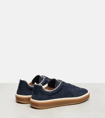 Sneakers Tennis Walk aus Veloursleder | Loro Piana