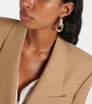 Cassandre hoop earrings  | Saint Laurent