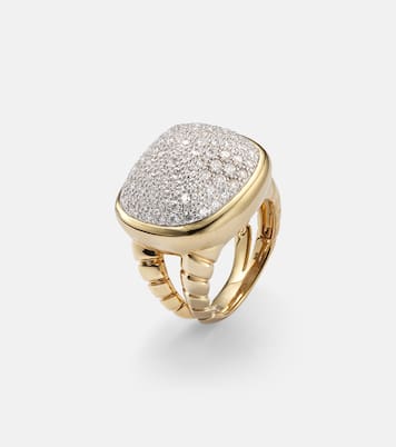 Bague Tigella en or 18 ct et diamants | Marina B