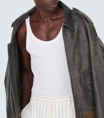 Cotton jersey tank top | Dolce&Gabbana