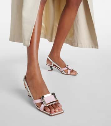 Sandalen Belle Vivier 45 aus Lackleder | Roger Vivier