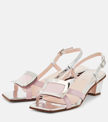 Sandalen Belle Vivier 45 aus Lackleder | Roger Vivier