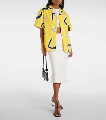 Bedrucktes Hemd La Chemise Jean aus Baumwolle | Jacquemus