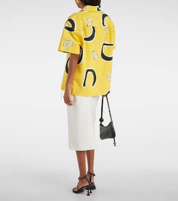 Bedrucktes Hemd La Chemise Jean aus Baumwolle | Jacquemus