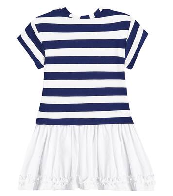 Printed jersey sweatshirt dress | Monnalisa