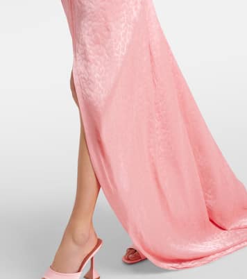 Robe longue Joa métallisée | Costarellos