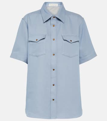 Cashmere and cotton shirt | God's True Cashmere