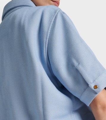 Cashmere and cotton shirt | God's True Cashmere