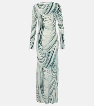 Robe longue imprimée | Rabanne