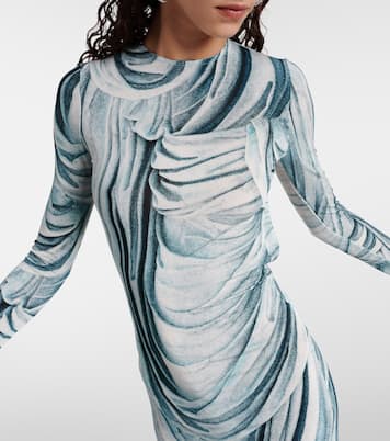 Robe longue imprimée | Rabanne