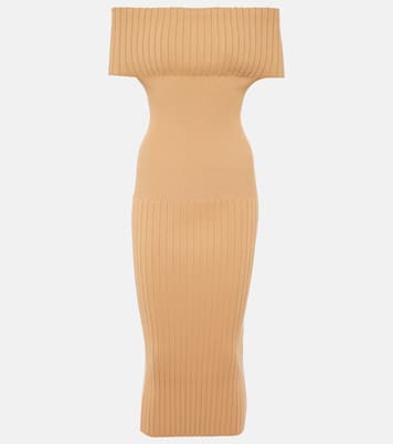 Off-Shoulder-Midikleid | Sportmax