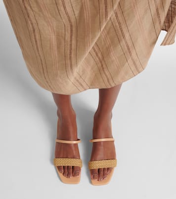 Frida 10 woven sandals | Malone Souliers