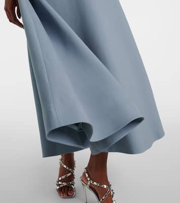 Verziertes Midikleid aus Crepe Couture | Valentino