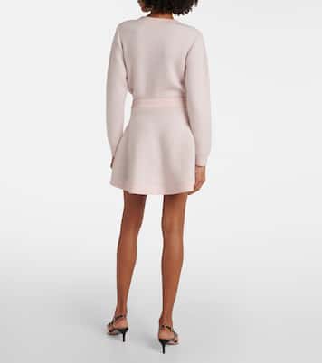 Minirock aus einem Wollgemisch | Nina Ricci