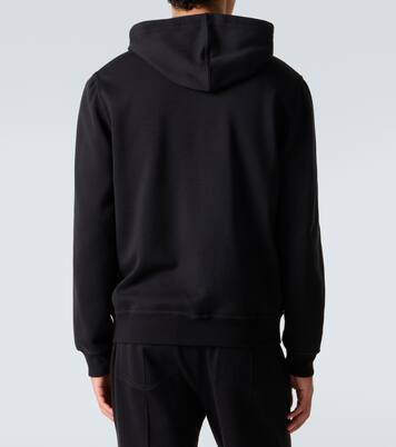 Sweat-shirt à capuche en coton mélangé | Brunello Cucinelli