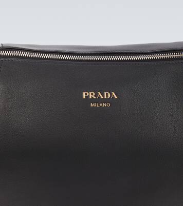 Leather shoulder bag | Prada