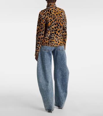 Pullover Leopard aus Jacquard | Alaïa