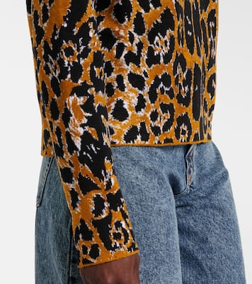 Pullover Leopard aus Jacquard | Alaïa