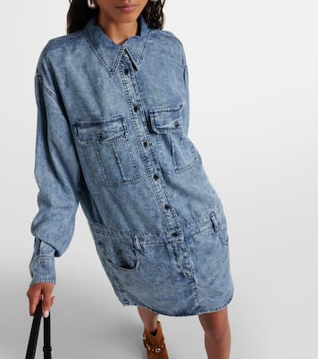 Abito chemisier di jeans Palvina | Marant Etoile