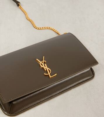 Cassandre leather phone pouch | Saint Laurent