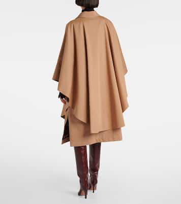 Cotton gabardine cape | Chloé