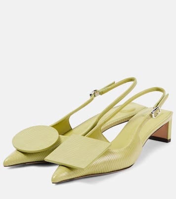 Slingback-Pumps Duelo 40 aus Leder | Jacquemus