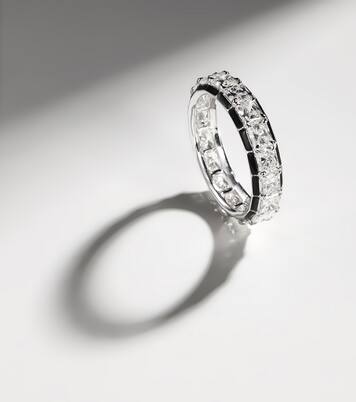 Anello per mignolo Radiant Eternity in oro 18kt con diamanti | Kamyen