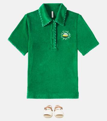 Everley cotton-blend terry dress | Zimmermann Kids