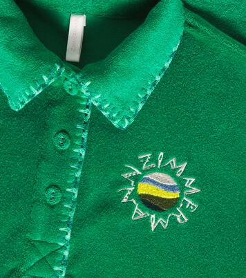 Everley cotton-blend terry dress | Zimmermann Kids