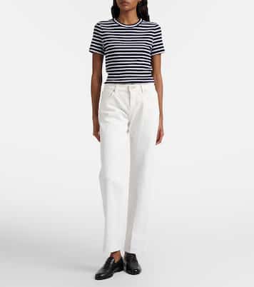 High-Rise Straight Jeans | 7 For All Mankind