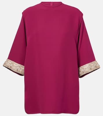 Cady Couture embroidered top | Valentino