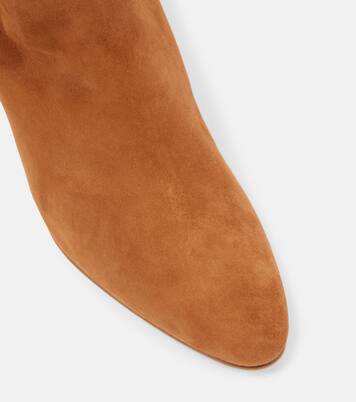 Pitana suede knee-high boots | Manolo Blahnik