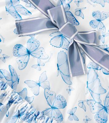 Cotton-blend dress | Monnalisa