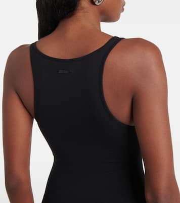 Pierced cotton bodysuit | Mugler