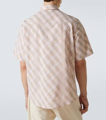 Burberry Check棉质保龄球衬衫 | Burberry