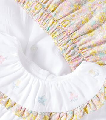 Top e shorts in cotone con stampa | Patachou