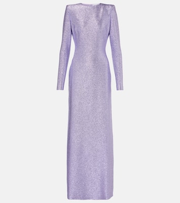 Robe longue en lamé | Oscar de la Renta