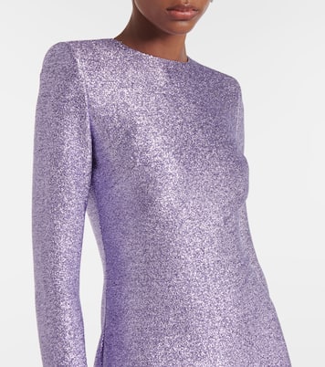 Robe longue en lamé | Oscar de la Renta