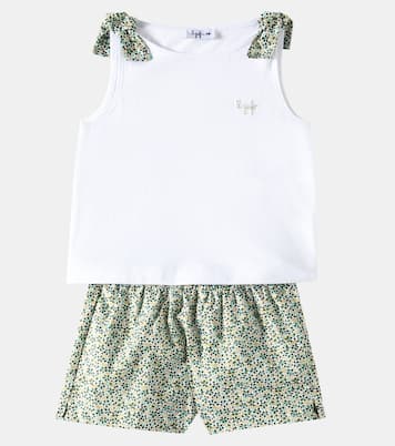 Bébé – Set t-shirt et pantalon en coton mélangé | Il Gufo