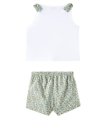 Bébé – Set t-shirt et pantalon en coton mélangé | Il Gufo