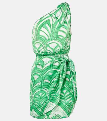 Robe asymétrique Celie imprimée | Poupette St Barth