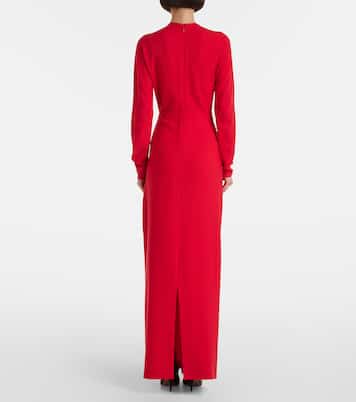 Anselm draped jersey maxi dress | The Row