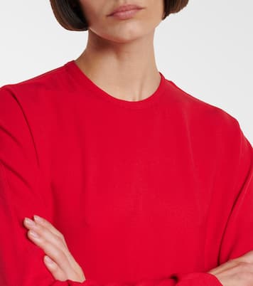 Anselm draped jersey maxi dress | The Row