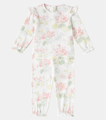 Bebé - pijama de algodón floral | Tartine et Chocolat