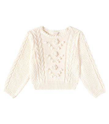 Baby Pullover Vinala aus Baumwolle | Louise Misha