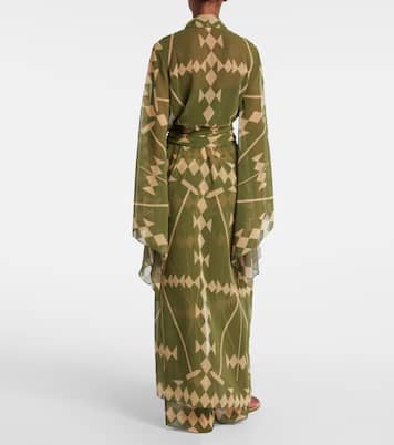 Cover-up aus Georgette | Johanna Ortiz