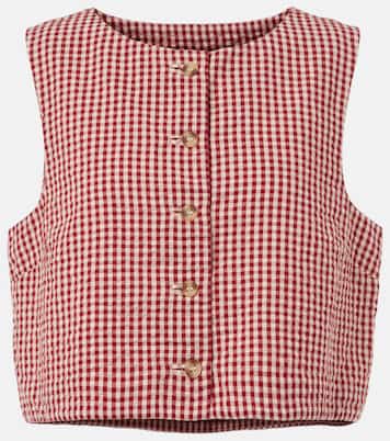 Rio gingham cotton top | Posse