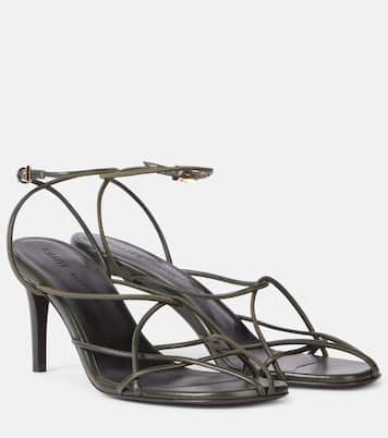 Loulou 75 leather sandals | Khaite