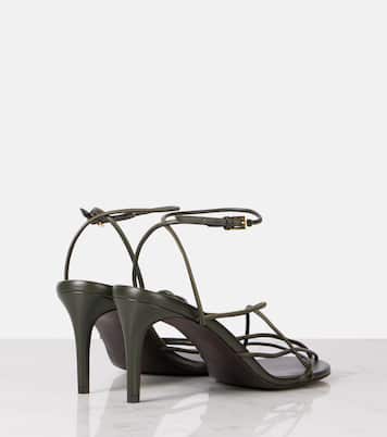 Loulou 75 leather sandals | Khaite