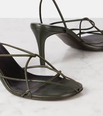 Loulou 75 leather sandals | Khaite